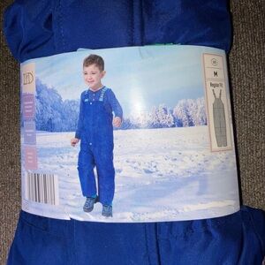 L&D Blue Kids' Snow Bib